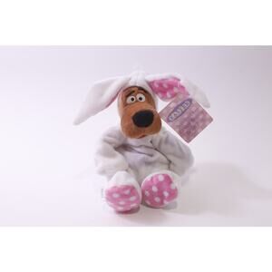 Scooby-Doo, Easter Bunny, Bean Bag, White Pink, Holiday Decor, ~ 251227-WH 1300